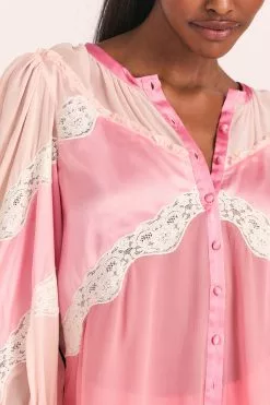 LoveShackFancy Zavia Blouse Tops