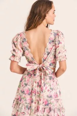 LoveShackFancy Karsten Crop Top