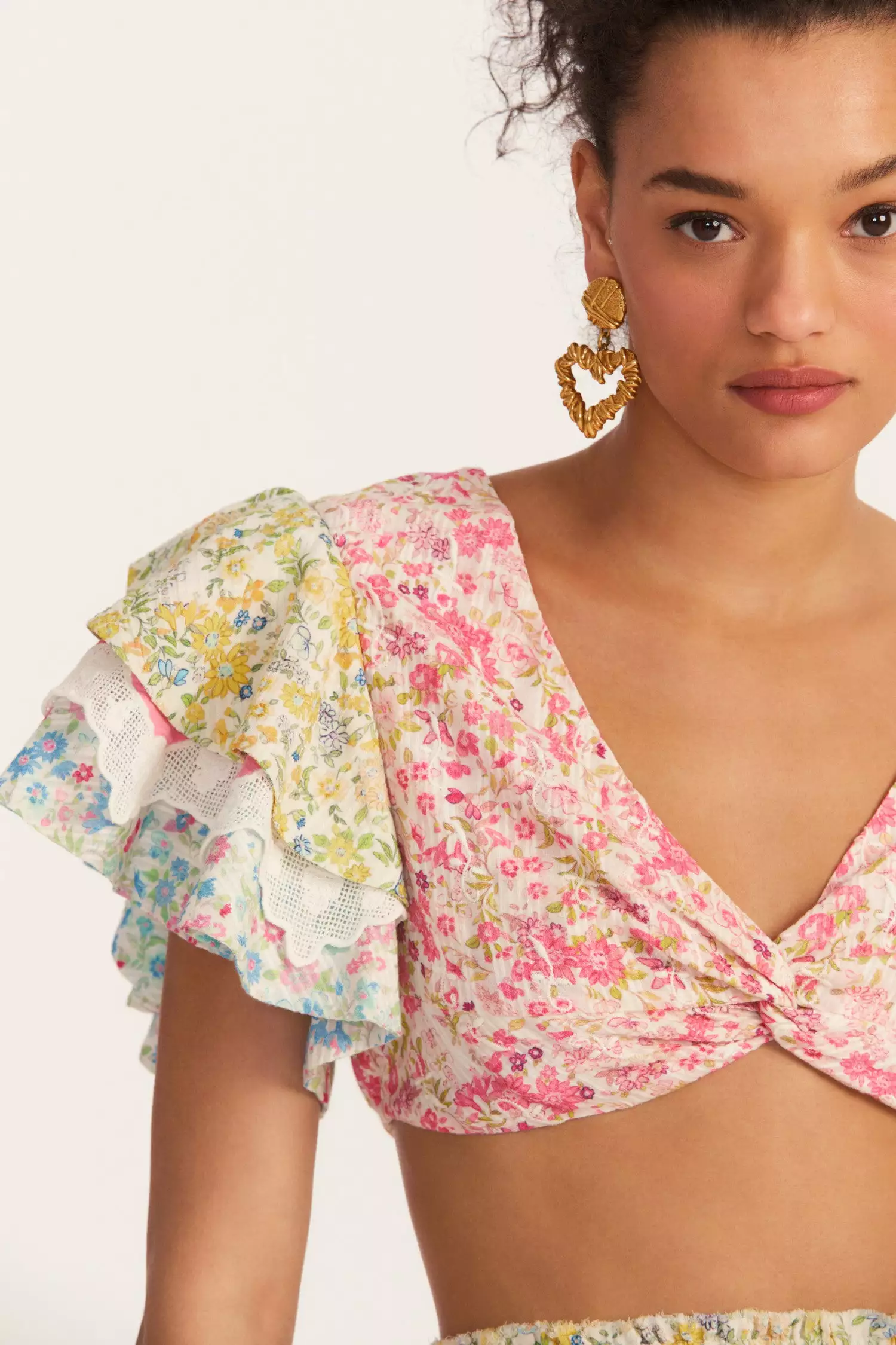 LSF Kielle Ruffle Crop Top New Arrivals 2 LSF Kielle Ruffle Crop Top New Arrivals