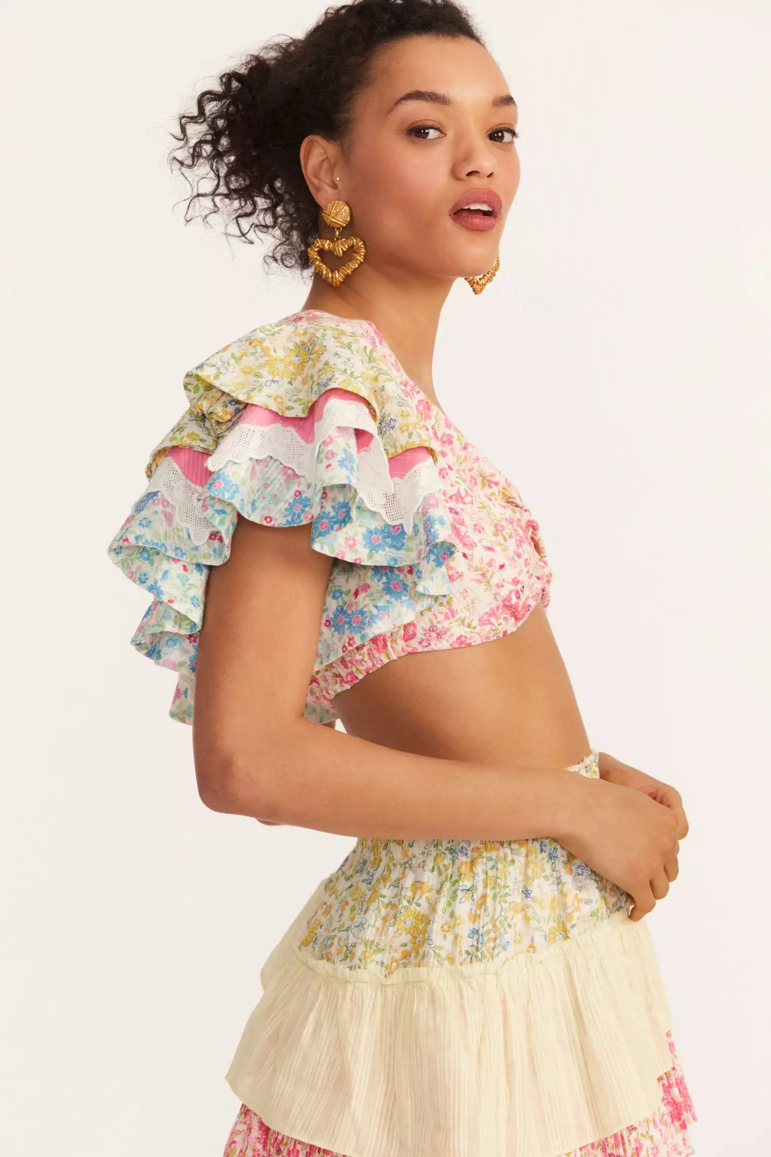 LSF Kielle Ruffle Crop Top New Arrivals 3 LSF Kielle Ruffle Crop Top New Arrivals