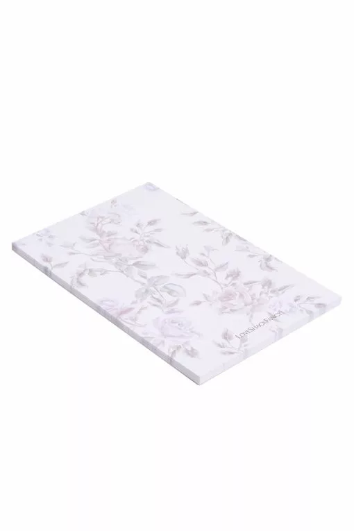 LoveShackFancy Home Decor LSF Printed Notepad - MAUVE WINE