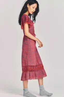 LoveShackFancy Madeline Midi Dress
