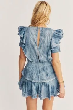 LoveShackFancy Heritage Collection Natasha Mini Dress