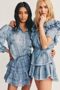 LoveShackFancy Heritage Collection Natasha Mini Dress