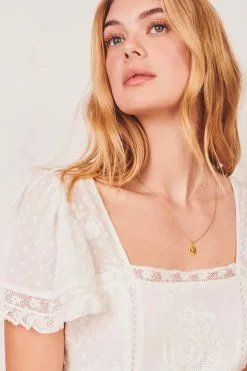 LoveShackFancy Norma Midi Dress