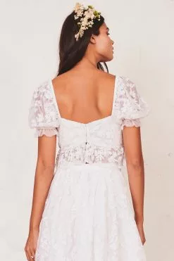 LoveShackFancy Soleil Top