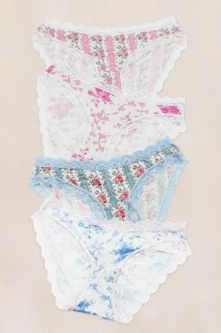 LoveShackFancy LSF X Stripe & Stare Blooming Heirloom Underwear Box