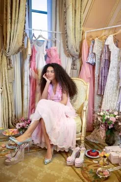 New Arrivals LoveShackFancy X Sophia Webster Margaux Pump