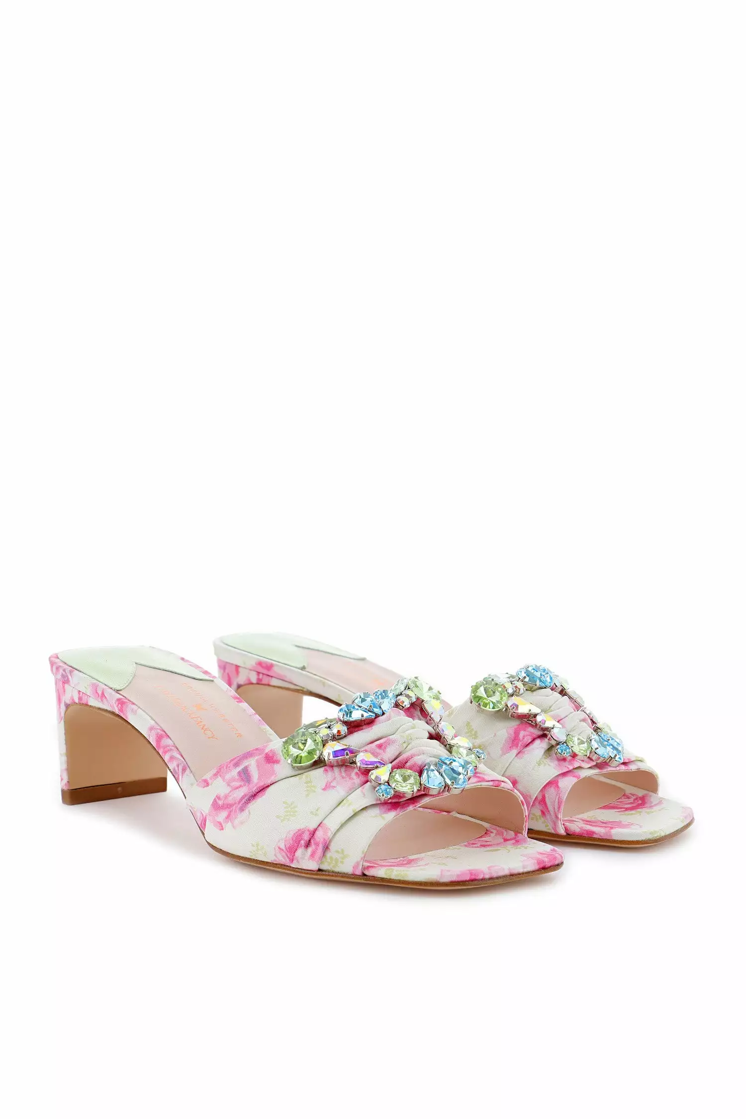 LoveShackFancy X Sophia Webster Margaux Mid Mule 1 LoveShackFancy X Sophia Webster Margaux Mid Mule