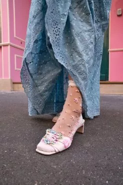 LoveShackFancy X Sophia Webster Margaux Mid Mule 9 LoveShackFancy X Sophia Webster Margaux Mid Mule