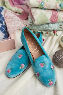 LoveShackFancy X Stubbs & Wootton Roses Slipper Shoes 11 LoveShackFancy X Stubbs & Wootton Roses Slipper Shoes