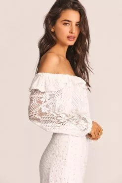 LoveShackFancy New Arrivals Dorabella Crop Top 9 LoveShackFancy New Arrivals Dorabella Crop Top