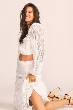 LoveShackFancy New Arrivals Dorabella Crop Top 10 LoveShackFancy New Arrivals Dorabella Crop Top