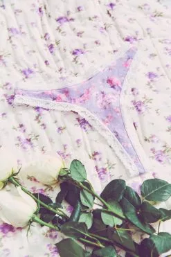 LoveShackFancy LSF X Stripe & Stare Thong Box Sale