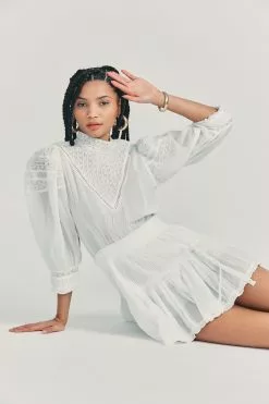 LoveShackFancy Viola Dress