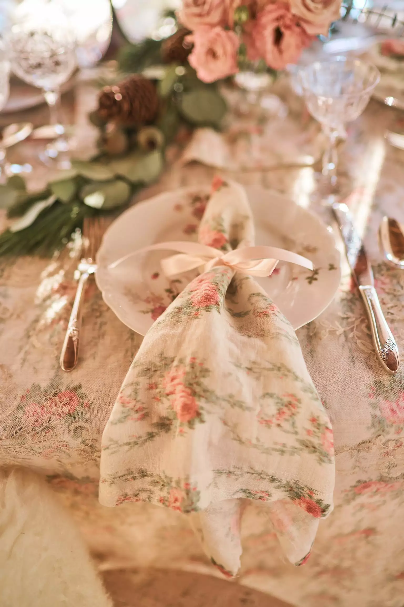 LoveShackFancy Linen Napkin Set - DOLCE 1 LoveShackFancy Linen Napkin Set - DOLCE